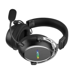 Słuchawki bezprzewodowe z mikrofonem Hator Hypergang 3 Wireless ESH55 ANC Nauszne Czarny