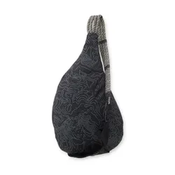 Рюкзак на одно плечо Kavu Rope Sling-black topo