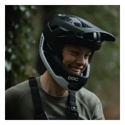 Kask rowerowy POC Otocon Race MIPS uranium black/hydrogen white matt