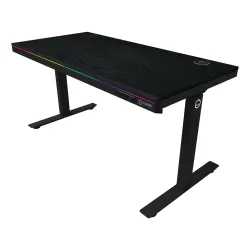 Biurko Lorgar Desk Pro 80 Series DP80W Blat Melaminowy 140cm Regulacja wysokości Czarny