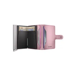 Portfel RFID Secrid Premium Miniwallet Emboss Diamond+ - rose