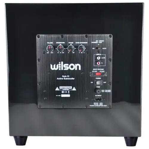 Subwoofer Wilson SUB-12 Aktywny 250W Czarny połysk