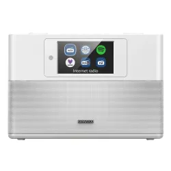 Radioodbiornik Kenwood CR-ST200S-W Radio FM DAB+ Internetowe Wi-Fi Bluetooth Biały