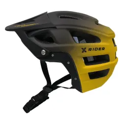 Kask XRIDER XRFH002M Czarno-żółty Full Face z odkręcaną szczęką (rozmiar M)