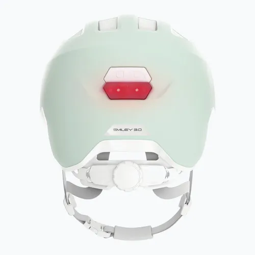 Kask rowerowy dziecięcy ABUS Smiley 3.0 ACE LED pure mint