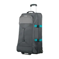 Średnia torba podróżna American Tourister Road Quest - grey turqouise