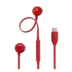 Słuchawki przewodowe JBL Tune 305C USB-C Douszne Czerwony