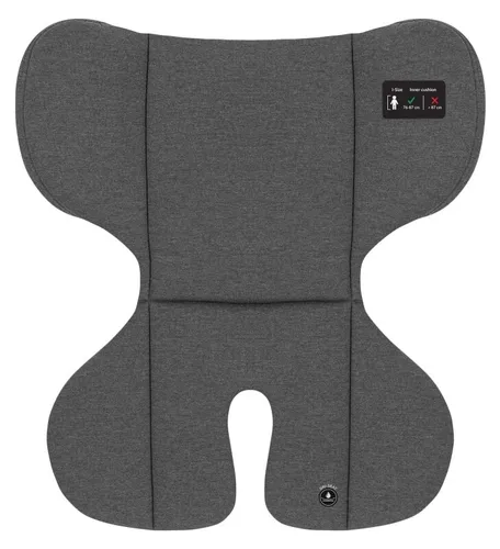 Fotelik samochodowy LIONELO Harper i-Size 76-150 cm (9-36 kg) Czarno-szary