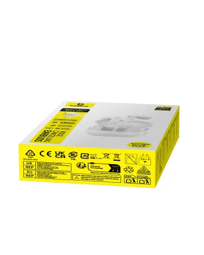 Słuchawki bezprzewodowe Baseus Bass BS1 NC Douszne Bluetooth 6.0 Biały