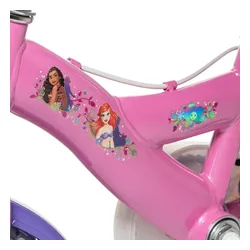 Rower dziecięcy HUFFY Disney Princess 12 cali dla dziewczynki Różowy