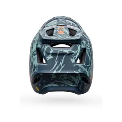 Kask enduro Fox Rampage Img Print - arctic blue