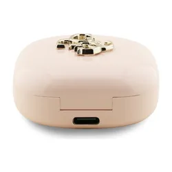 Słuchawki douszne GUESS 4G Metal Logo Różowy