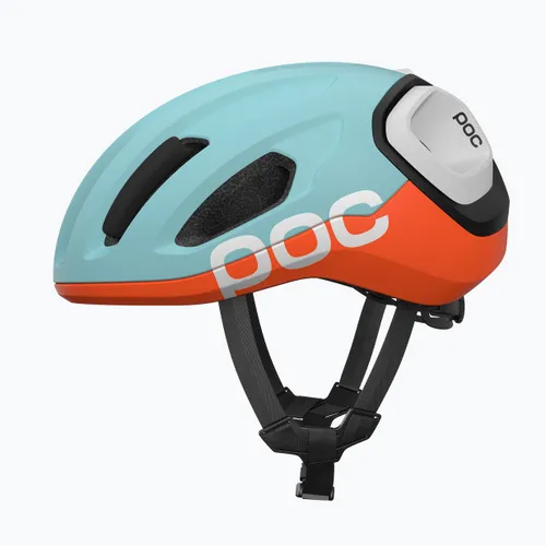 Kask rowerowy POC Amidal indicolite blue matt/carnelian orange matt