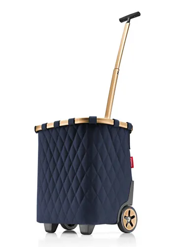 Geantă cărucior de cumpărături Reisenthel Carrycruiser-cadru / rhombus midnight gold