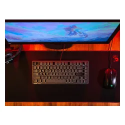 Klawiatura gamingowa A4Tech Bloody MS76 BLMS Magnetic magnetyczna szara