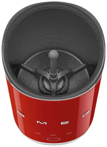 Spieniacz SMEG MFF02RDEU Czerwony