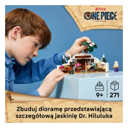 LEGO 75641 ONE PIECE: Убежище доктора Хилюлука, набор кубиков 9+
