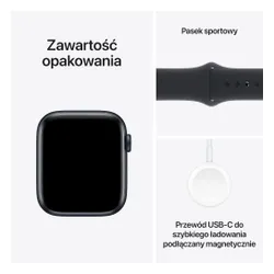 Apple Watch SE GPS 44 мм алюминиевый Север / Север Спортивный ремешок S / M