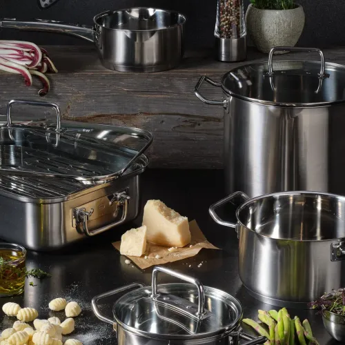 ROESLE Expertiso 2,7 l - garnek ze stali nierdzewnej z pokrywką