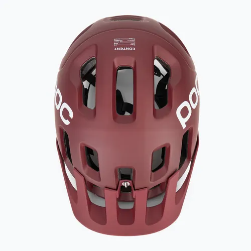 Kask rowerowy POC Tectal propylene red matt