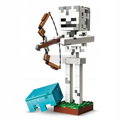 LEGO Minecraft 21594 Szkielet, zestaw klocków 10+