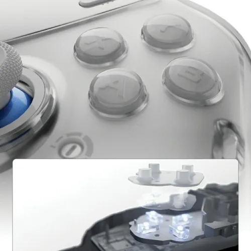 Pad Flydigi APEX 5 do PC, Nintendo Switch, Android, iOS Bezprzewodowy Biały