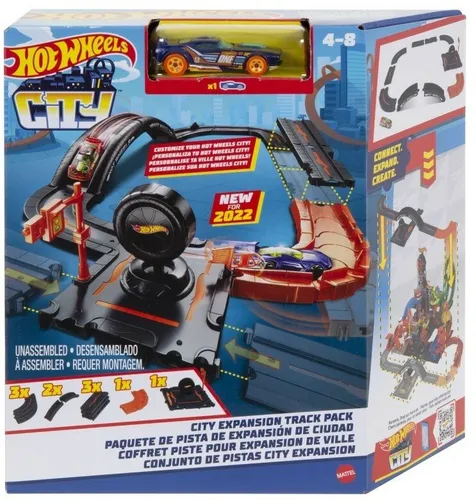 Tor Hot Wheels City Tory Zestaw do rozbudowy HDN95