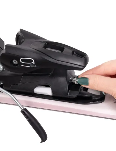 Narty damskie ELAN CRYSTAL + wiązania ELAN EL 9.0 z GRIP WALK 2026 - Długość (cm) - 160