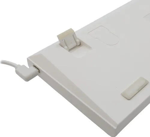 Klawiatura gamingowa White Shark Wakizashi GK-002221 Red Switch przewodowa mechaniczna podświetlana biała