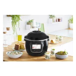 Multicooker Tefal Cook4me Touch Wi-Fi CY9128 1600W 6l Kosz do gotowania na parze + XA6078