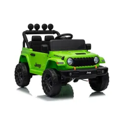 Auto Na Akumulator Jeep Rubicon 2X200W 24V Eva Skóra LED Pilot Radio MP3