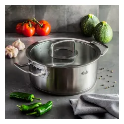 FISSLER Original Profi Collection 4,6 l - garnek ze stali nierdzewnej z pokrywką