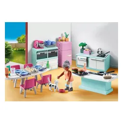 Playmobil Zestaw figurek My Life 71608 Kuchnia z jadalnią