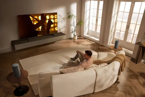 Bezprzewodowa Kolumna Aktywna TCL Z100 Czarna (1 szt.), Wi-Fi, Bluetooth, Dolby Atmos, Bezprzewodowe połączenie z TV TCL