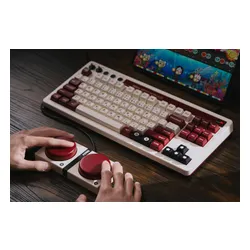 Klawiatura mechaniczna 8BitDo Mechanical Keyboard Fami Edition Kailh Box Brown V2 Brązowy