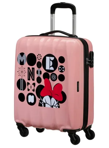 Walizka kabinowa American Tourister Hypertwist Disney 2.0 - Minnie glam