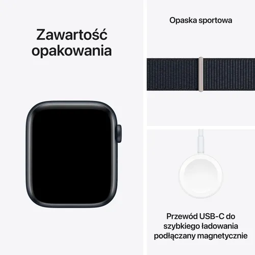 Apple Watch SE GPS 44 мм алюминиевый Север / Север Спортивный ремешок