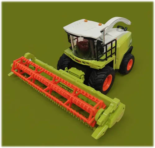 Zdalnie sterowany kombajn COIL RC zabawka na pilota światło dźwięk skala 1:24