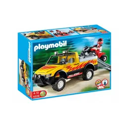 PLAYMOBIL 4228 Pick-up z quadem wyścig