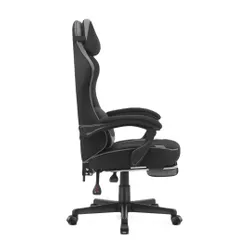 Fotel CABRO C504 Czarno-szary