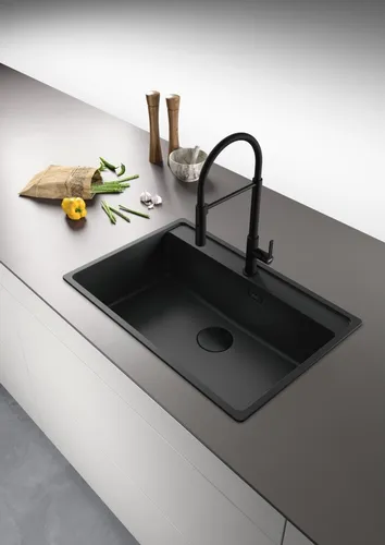 Bateria FRANKE Maris Slim Semi-Pro 115.0728.396 Czarny mat