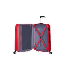 Walizka średnia American Tourister Mickey Clouds - classic red