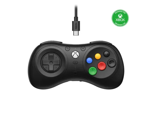 Проводной геймпад 8BitDo M30 для ПК, Xbox, черный