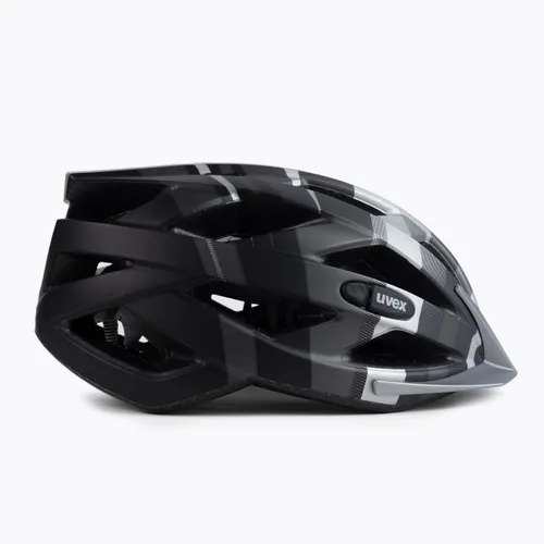 Kask rowerowy UVEX Air Wing CC black silver mat