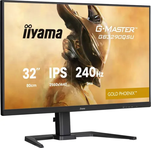 iiyama G-Master GB3290QSU-B1 Gold Phoenix - 240Hz | QHD | IPS | 31.5''