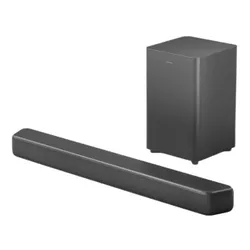 Soundbar PHILIPS TAB5309/10 Szary 2.1-kanałowy, Bezprzewodowy Subwoofer,HDMI-CEC,DTS Virtual:X,Dolby Digital+