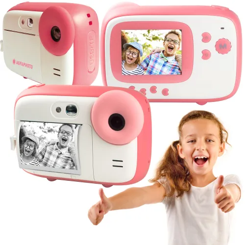Aparat natychmiastowy AGFAPHOTO Realikids Instant Cam Różowy