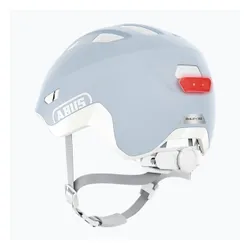 Kask rowerowy dziecięcy ABUS Smiley 3.0 ACE LED pure aqua