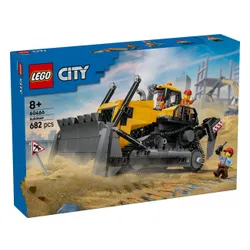 LEGO Klocki City 60466 Żółty buldożer z ładowarką