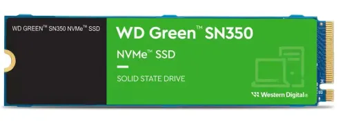 Dysk WD Green SN350 1TB PCIe Gen3 x4 NVMe